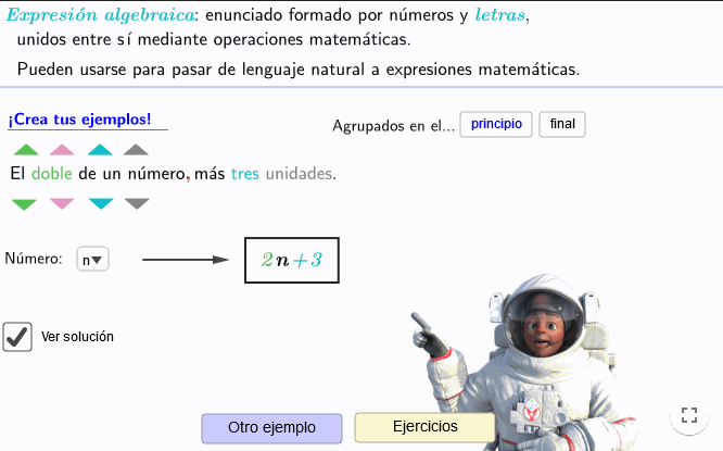 Ejemplo de funcionamiento de una actividad de ese REA